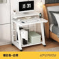 Official New Small Computer Desk Desktop Double-La Mini study Home Desk Mobile Bedside Table Net Class Simple Small Apartment